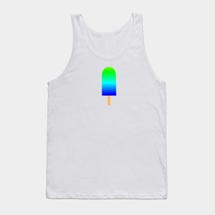 Blue Green Ice Pop Tank Top